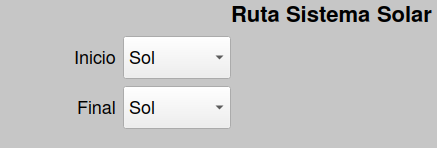 Ruta Sistema Solar